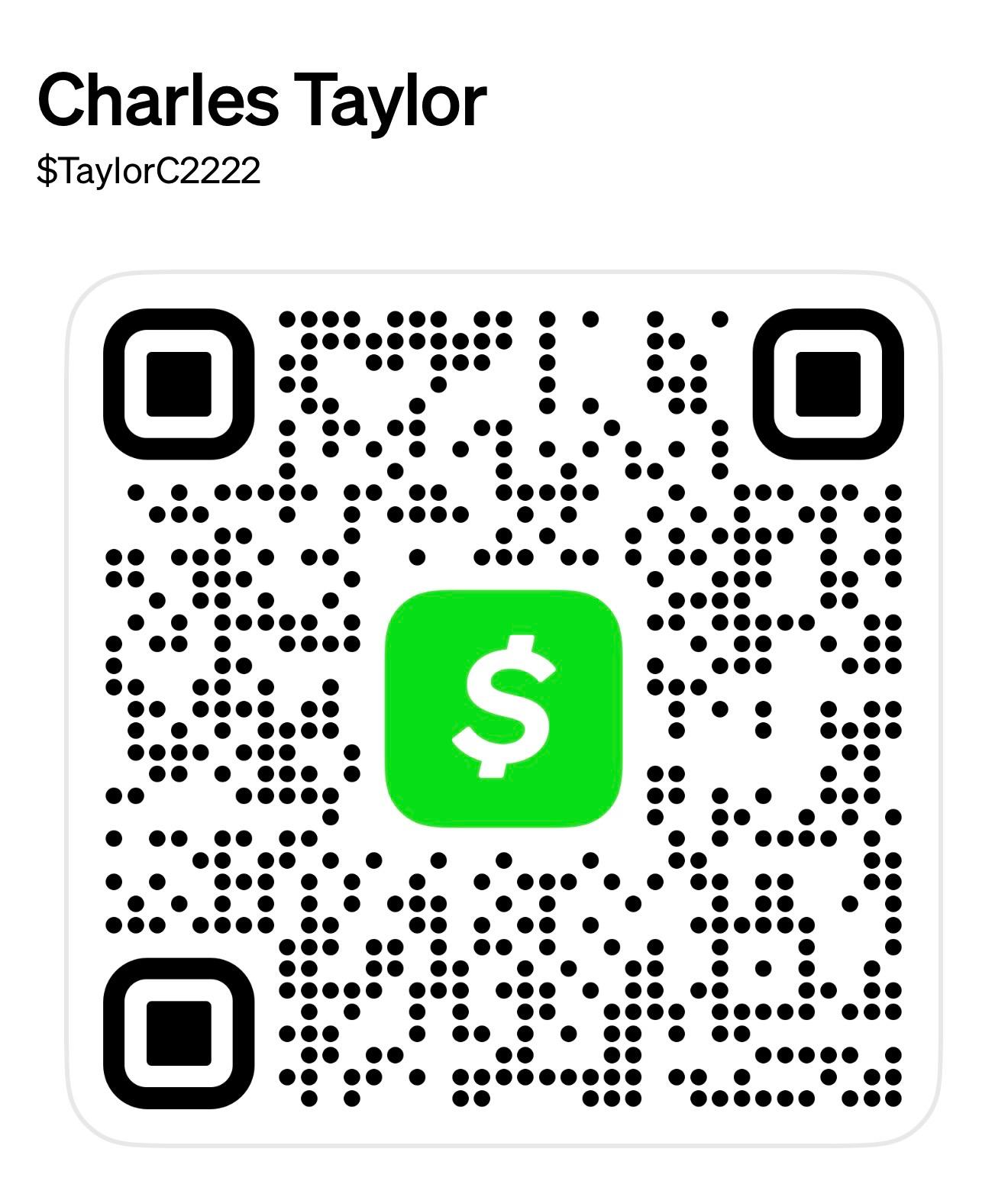 CashApp QR Code for $TaylorC2222