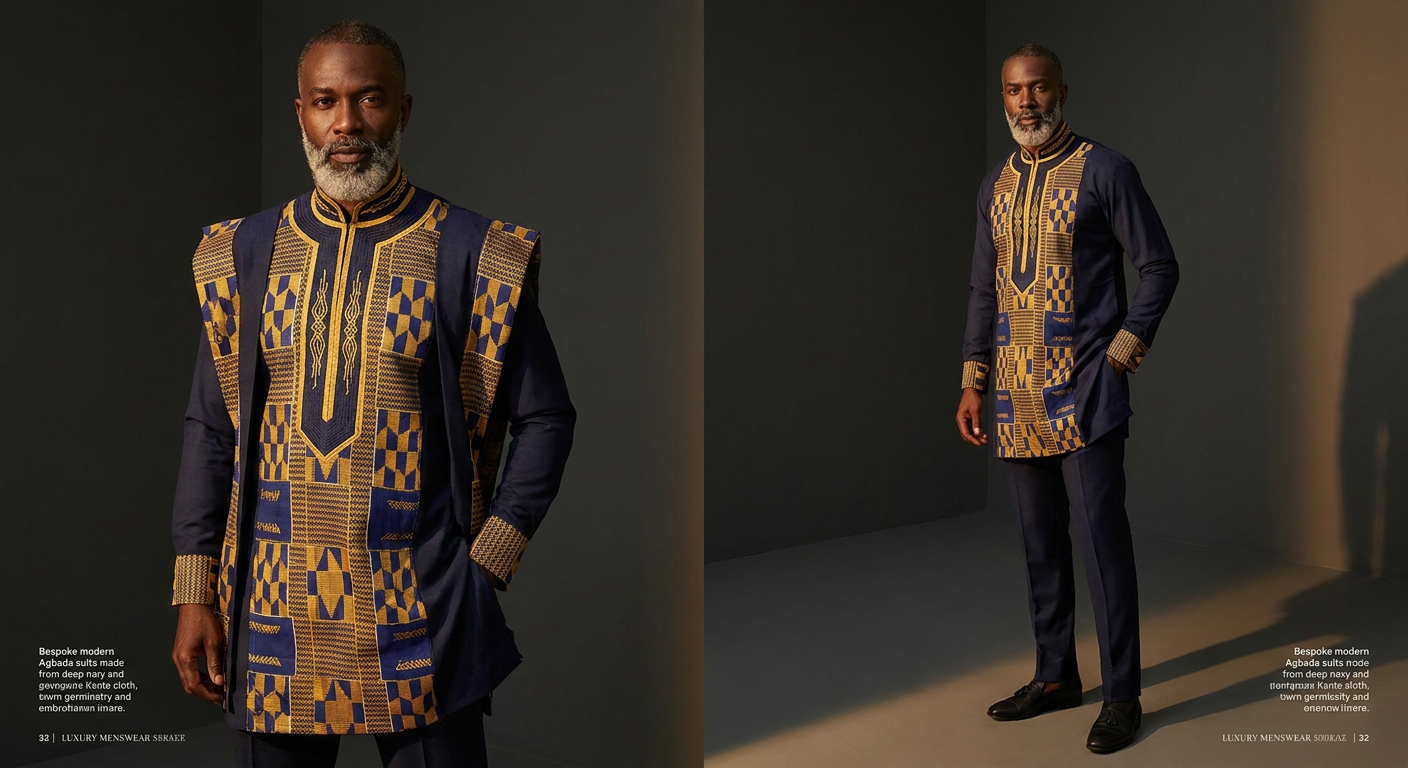 Tailored Kente Menswear